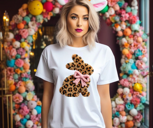 Leopard Bunny Tee