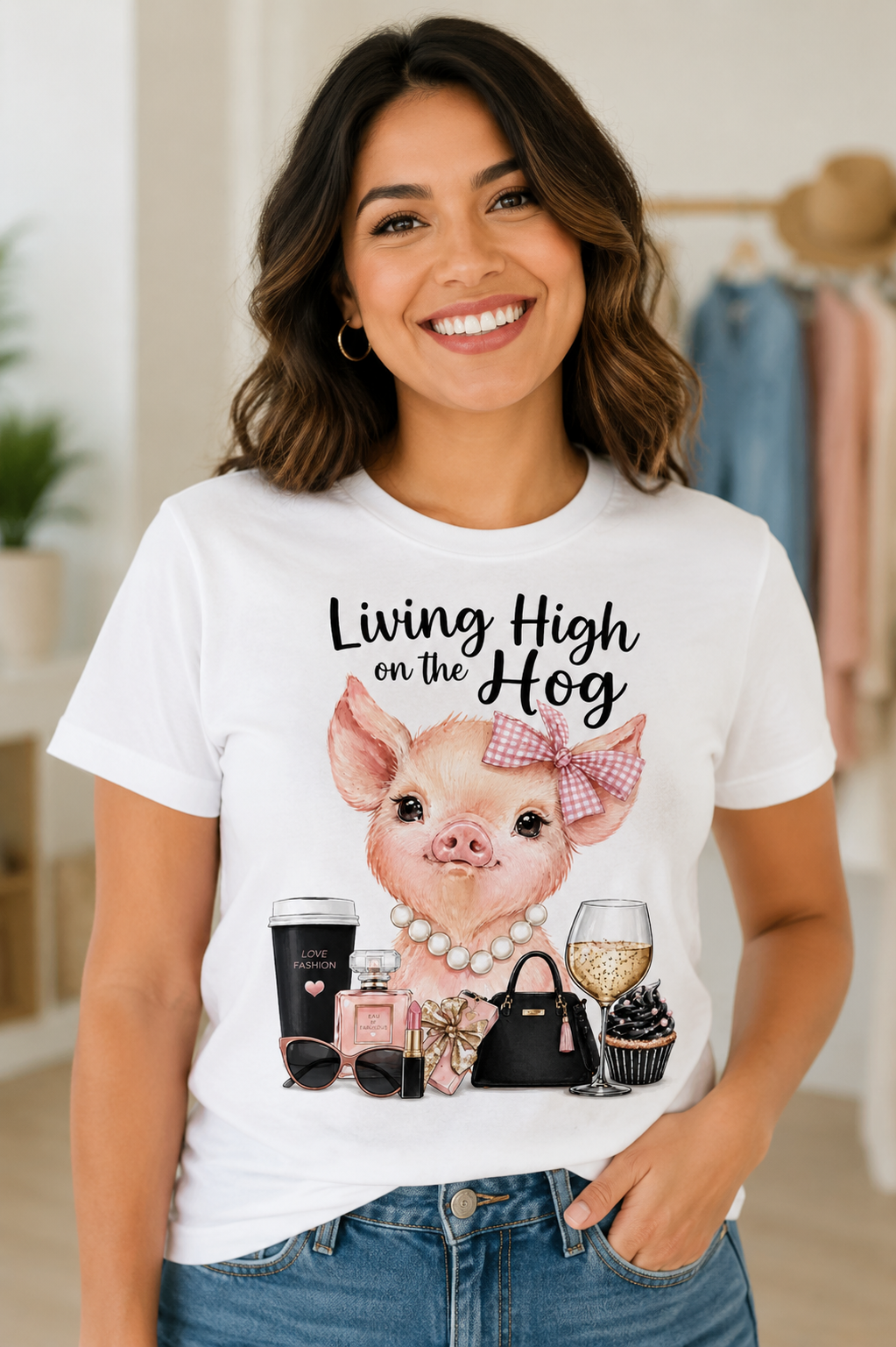 Living High on the Hog T-Shirt