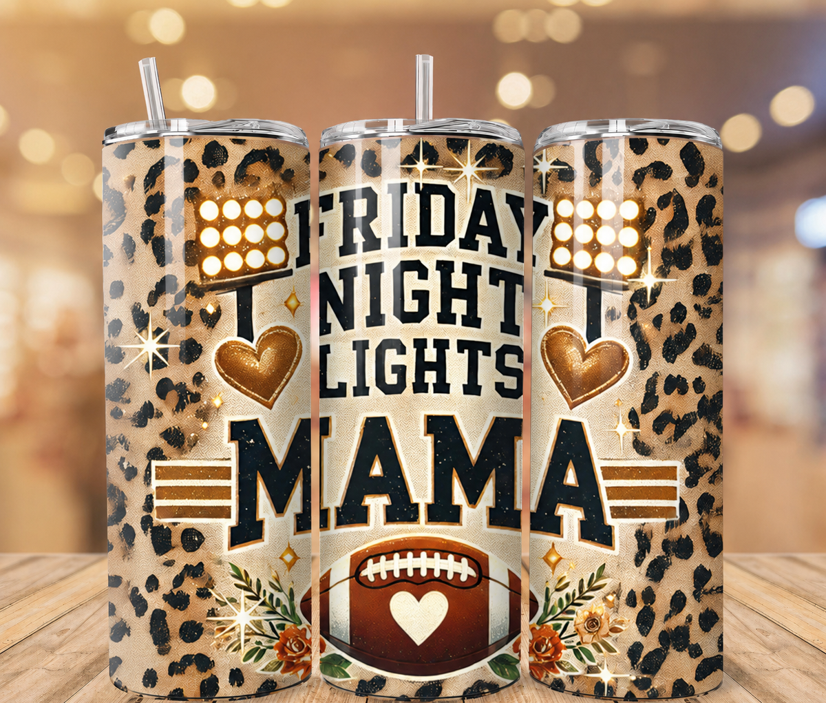 Football Mama 20oz Tumblers