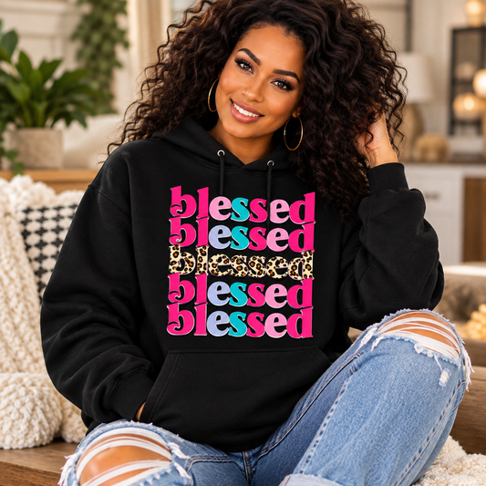 Blessed Stacked Graphic