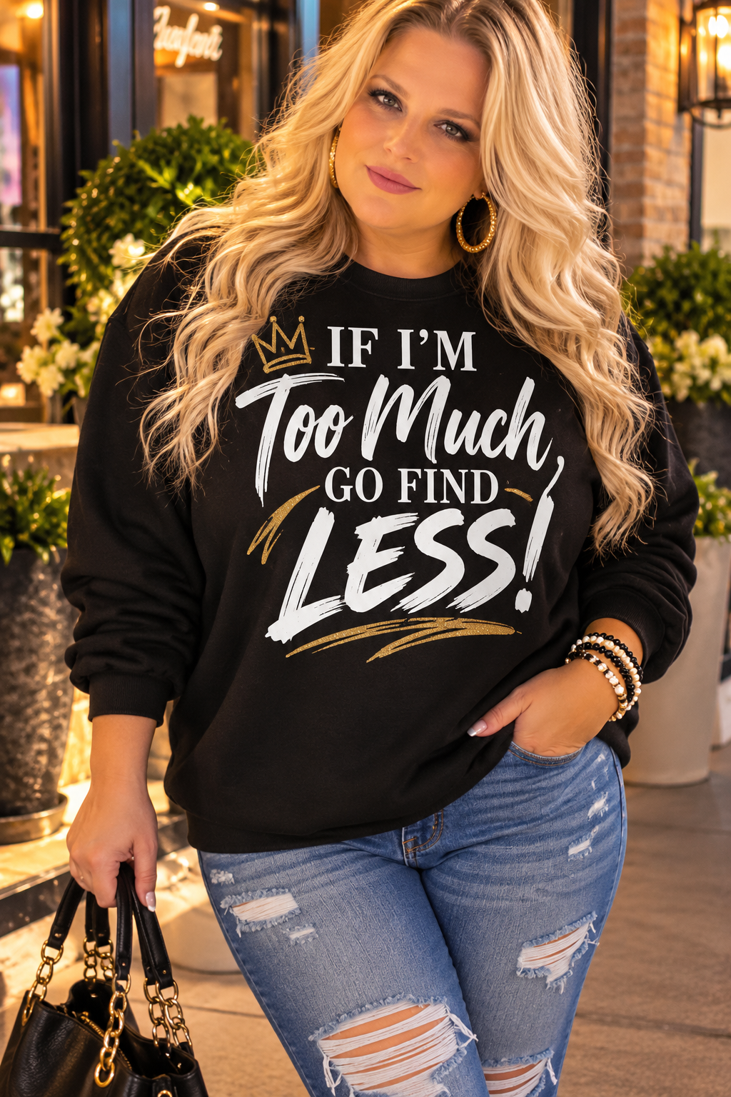 If I’m Too Much, Go Find Less
