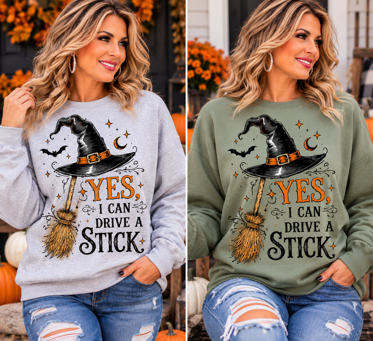 Yes, I Can Drive a Stick Sweatshirt
