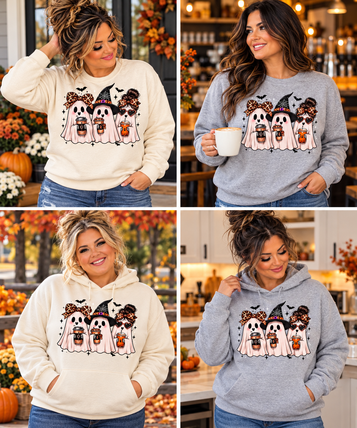 Spooky Sips & Ghosts Shirt