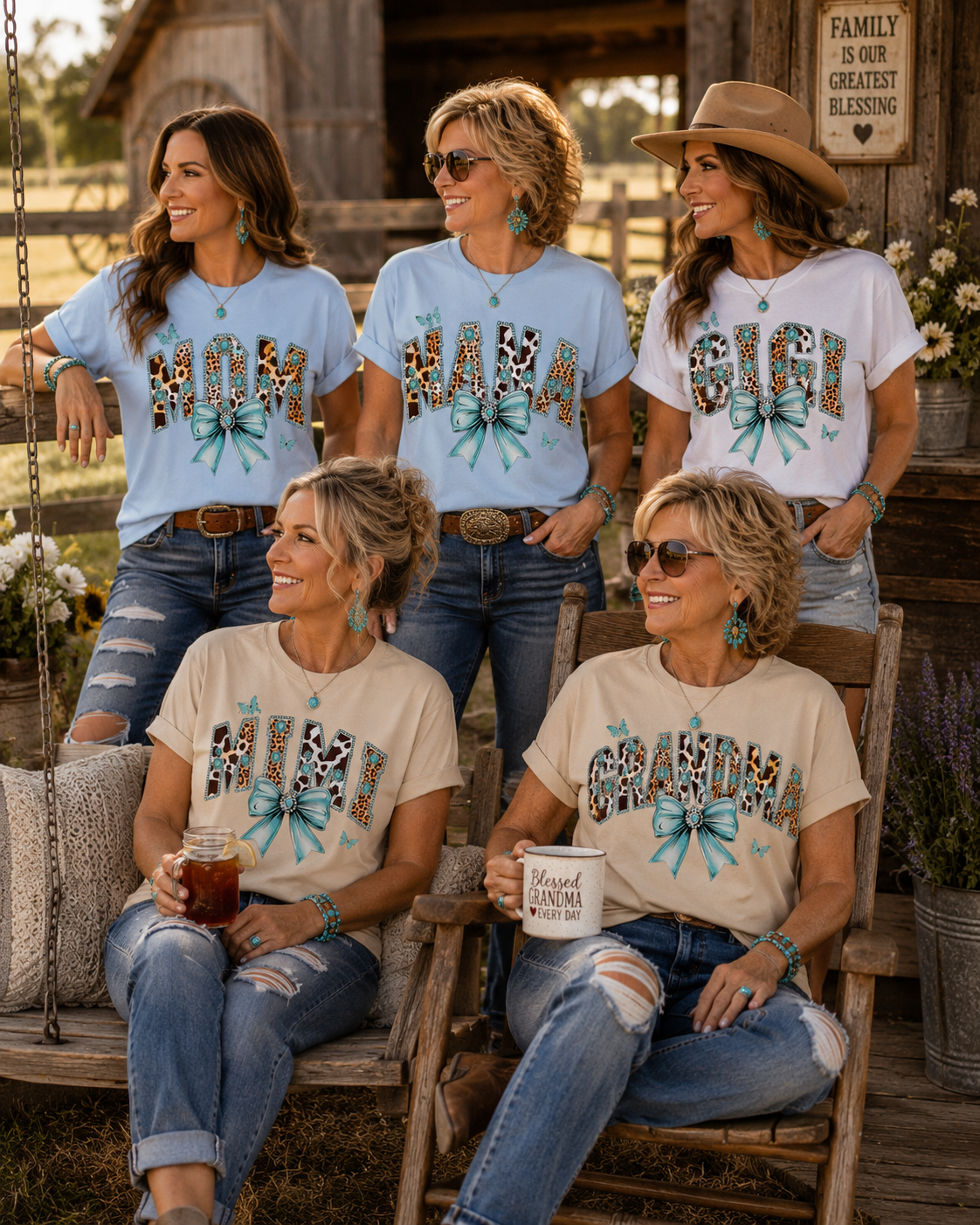 🤠 Country Crew Tee & Sweatshirt