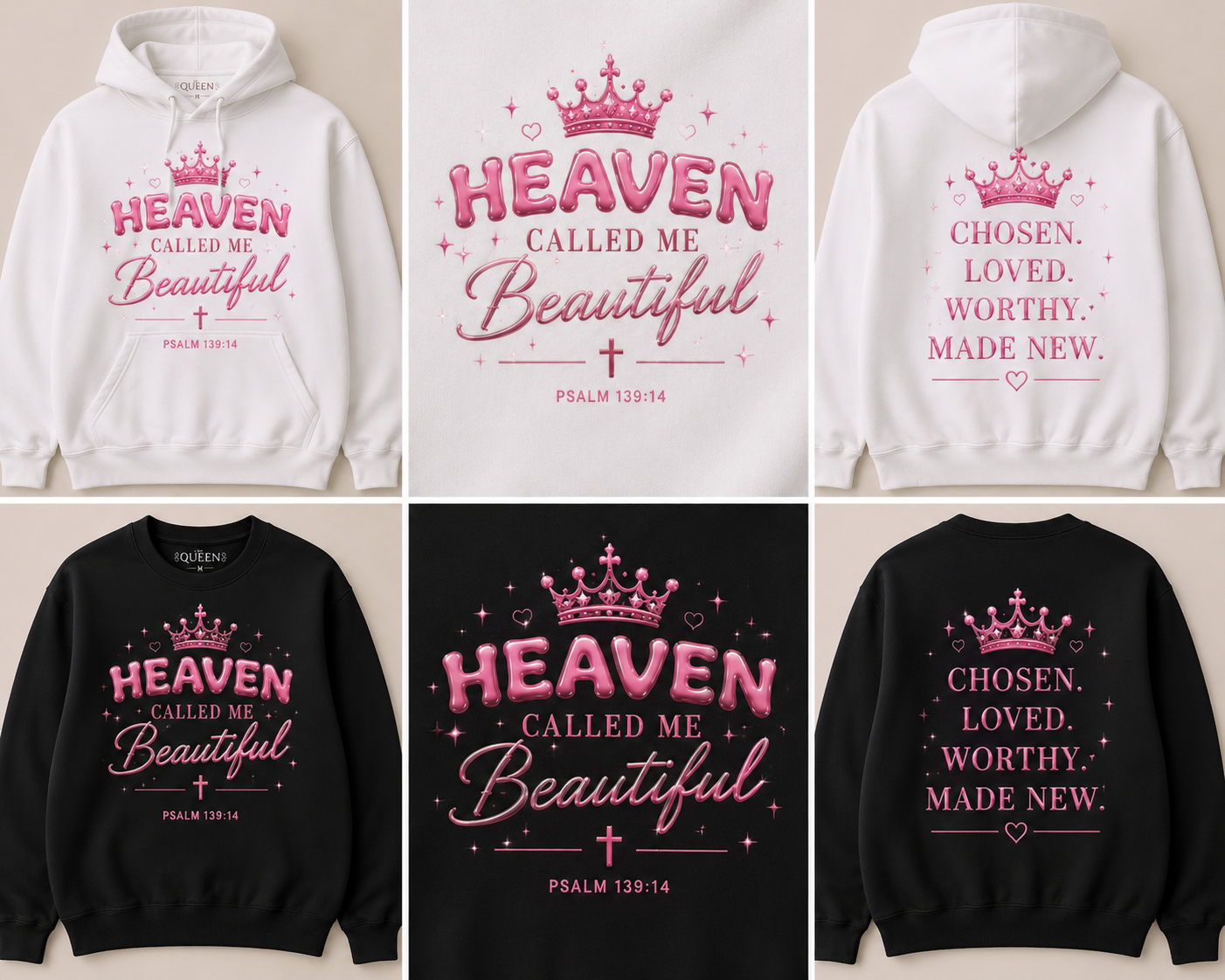 🫧 QŪ€€Ń🫧 Heaven Called Me Beautiful Tee, Hoodie & Sweatshirt