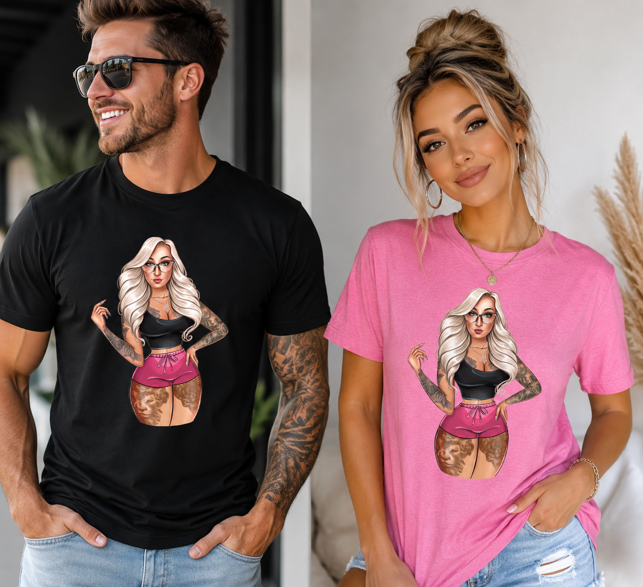 🫧QŪ€€Ń🫧 Cartoon style tee