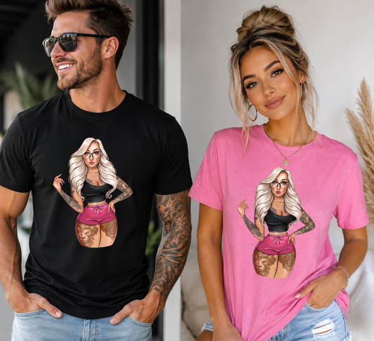 🫧QŪ€€Ń🫧 Cartoon style tee