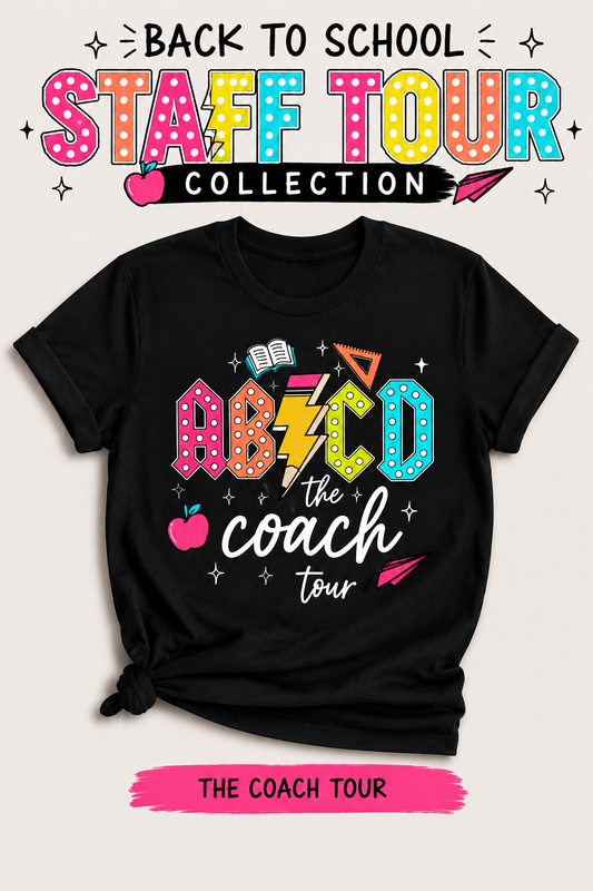 📚 ABCD School Staff Tour Shirt