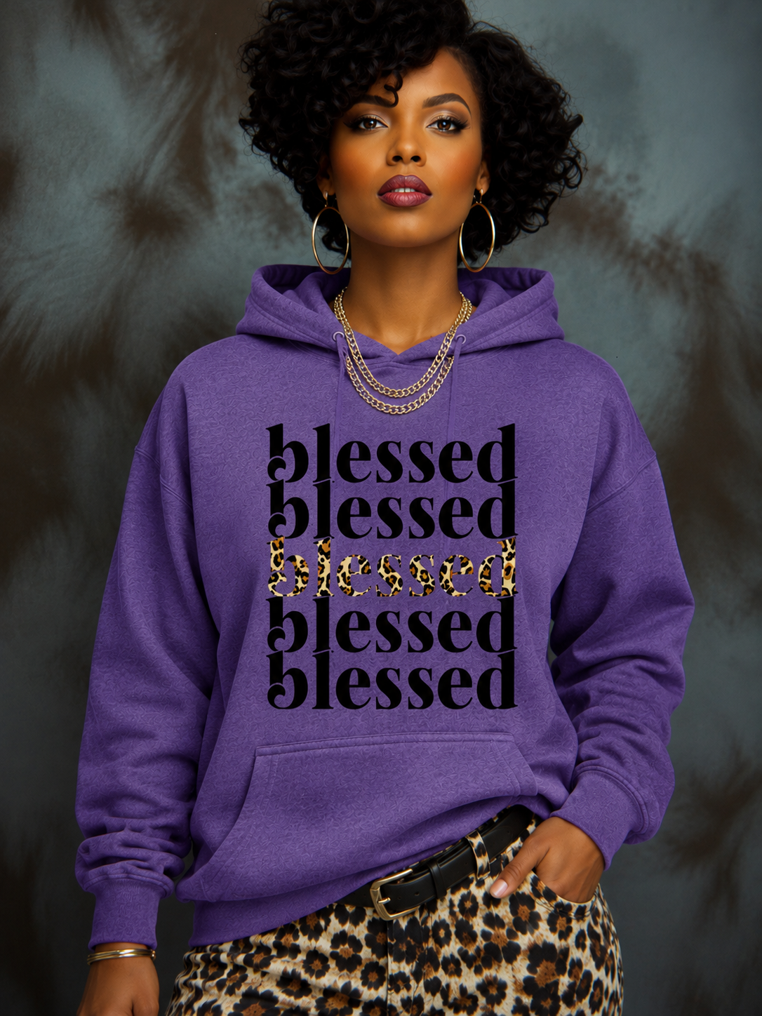 Blessed Stacked Graphic