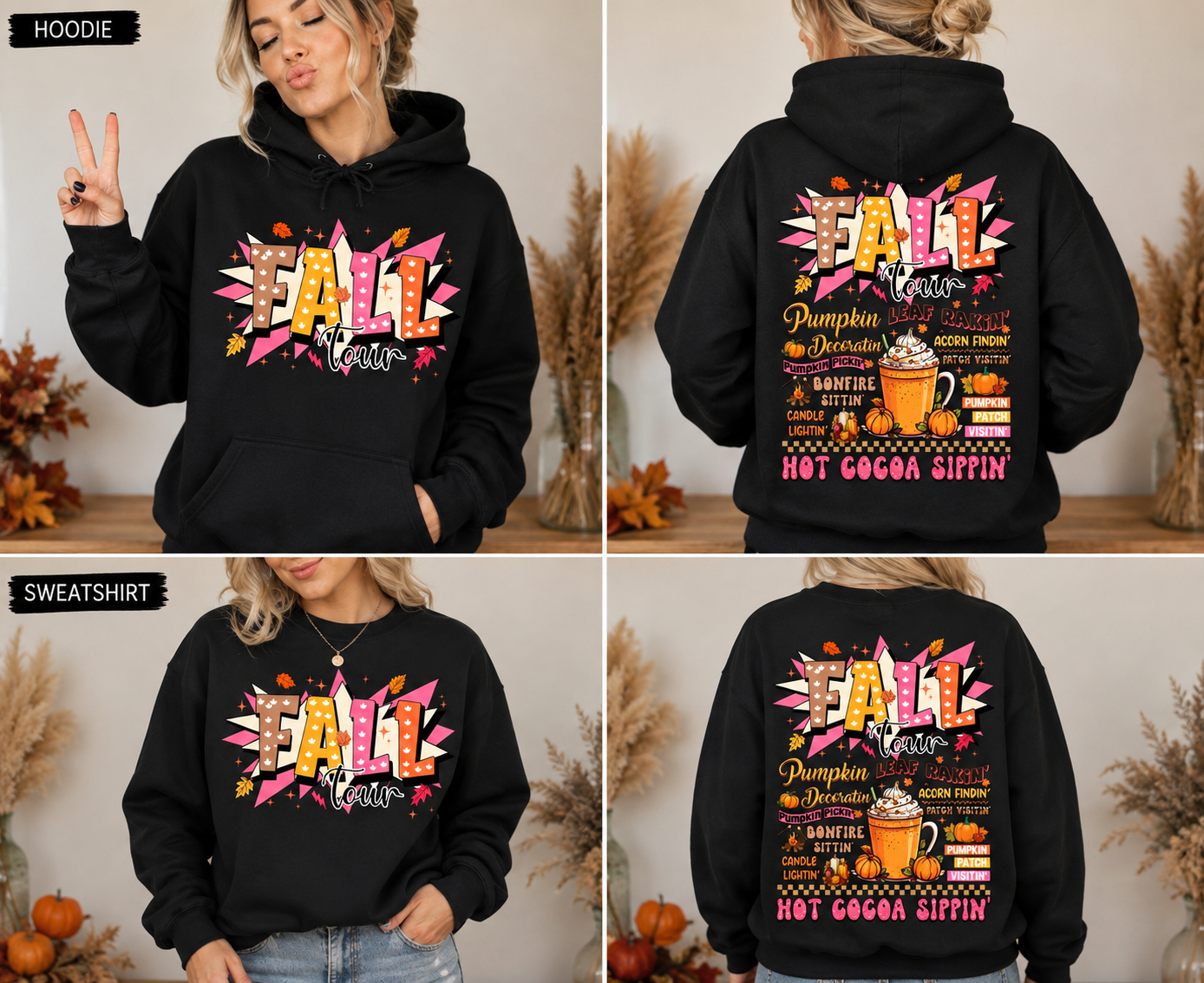 🍂 Fall Tour Graphic Hoodie 🍂